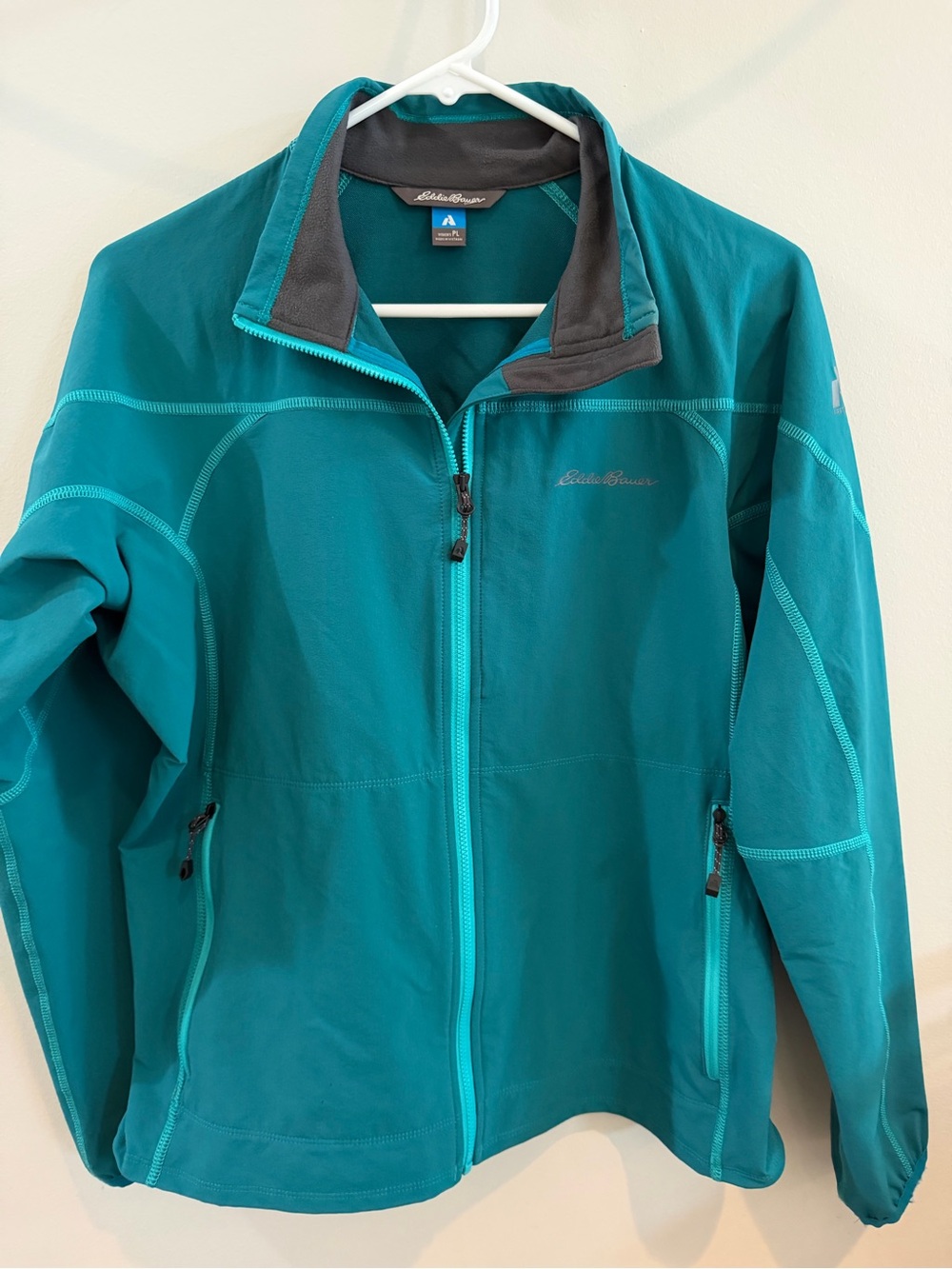Eddie Bauer Women’s Full Zip Jacket – Petite Large – Teal